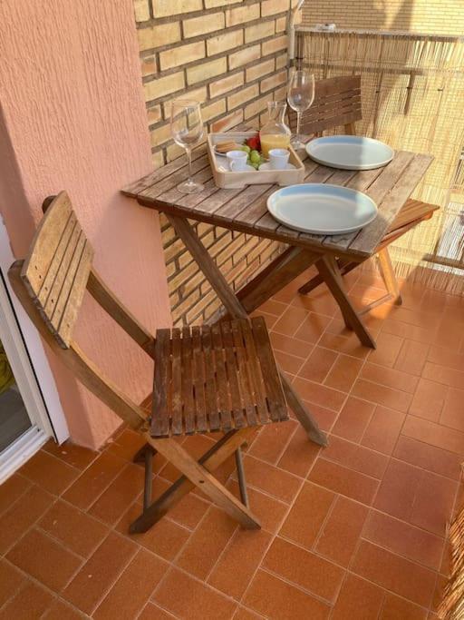 Coqueto Apartamento De Playa Con Piscina Y Terraza Βαλένθια Εξωτερικό φωτογραφία